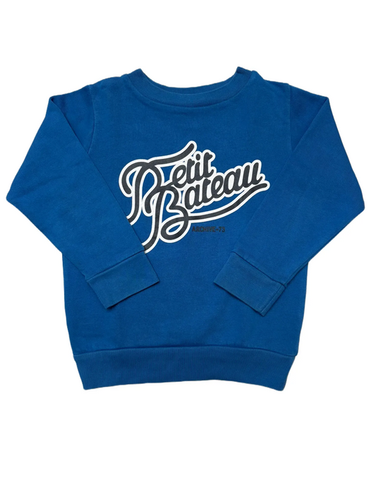 Petit Bateau Royal Blue Sweatshirt (4Y)