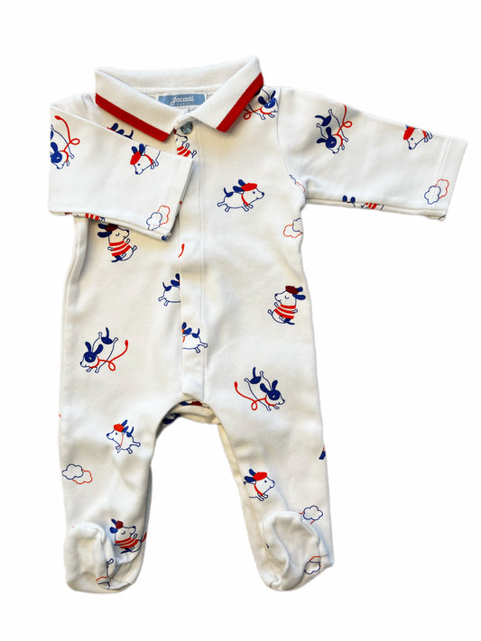 Jacadi soft footed pajamas 