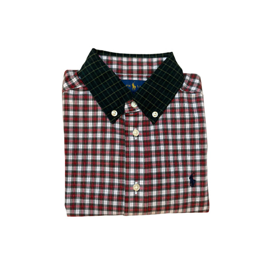 Ralph Lauren Oxford Plaid Shirt (6Y)