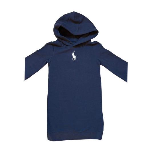 Ralph Lauren Navy Blue Sweatshirt Dress (6Y)