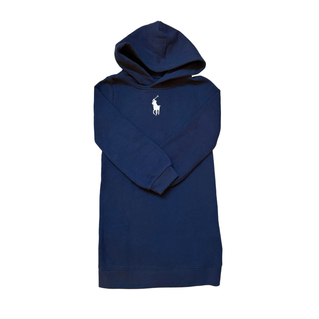 Ralph Lauren Navy Blue Sweatshirt Dress (6Y)