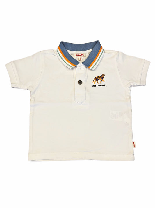 Catamini "life is good" polo shirt