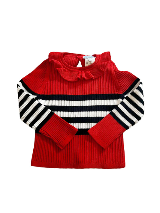 Jacadi Red & Black Sweater (3Y)