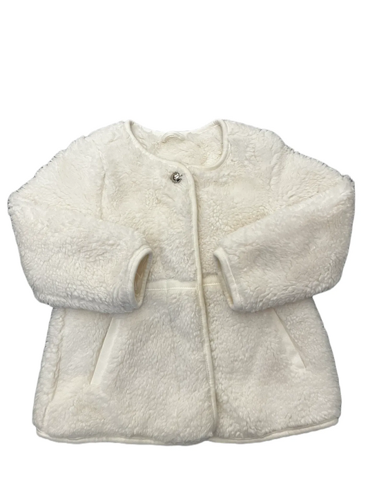 Janie and Jack Cream Fleece Jacket (18-24M)