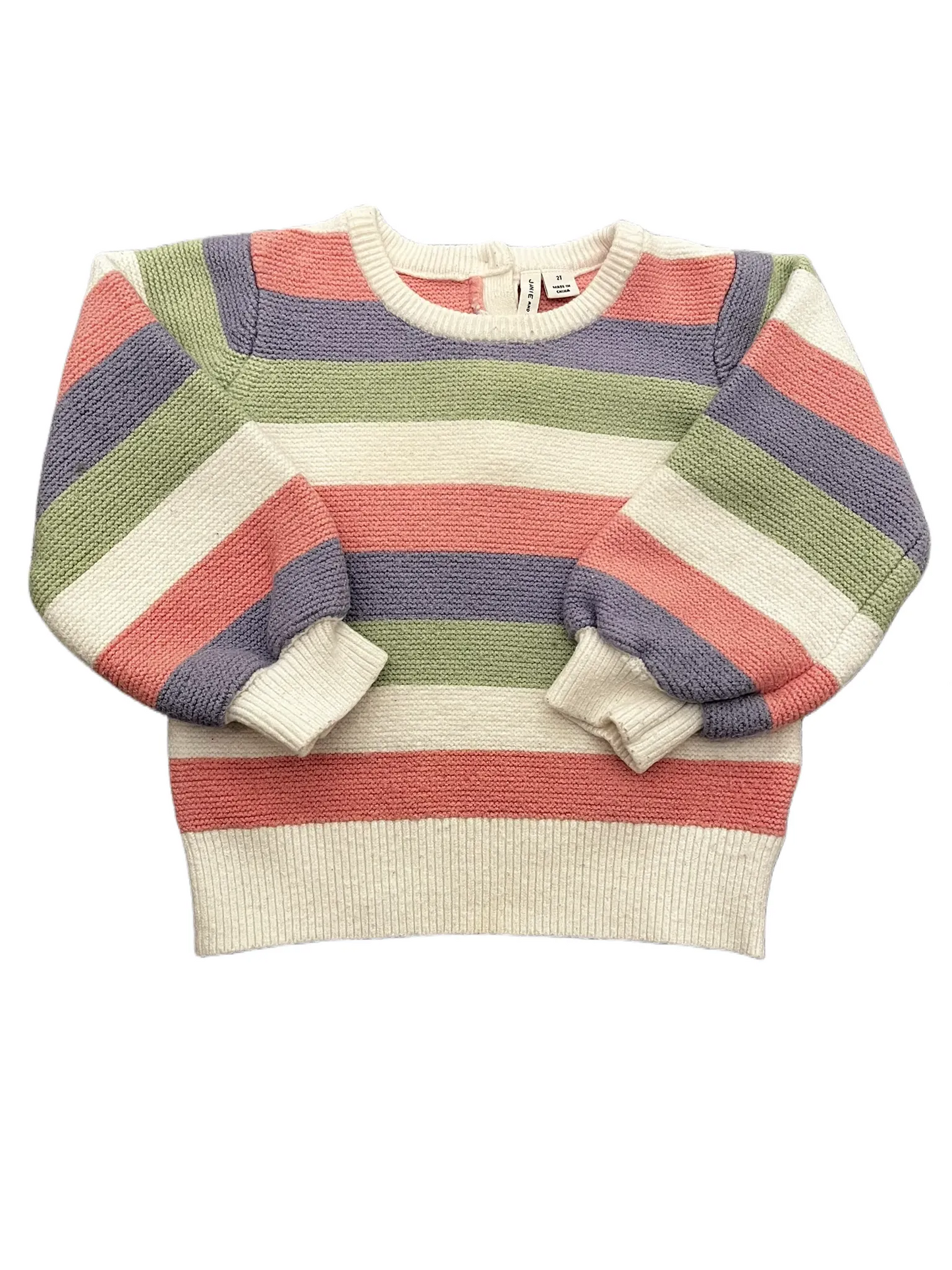 Janie and Jack Striped Sweater (2T)