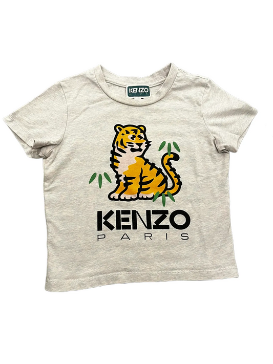 Kenzo T-Shirt with Tiger Motif (3Y)