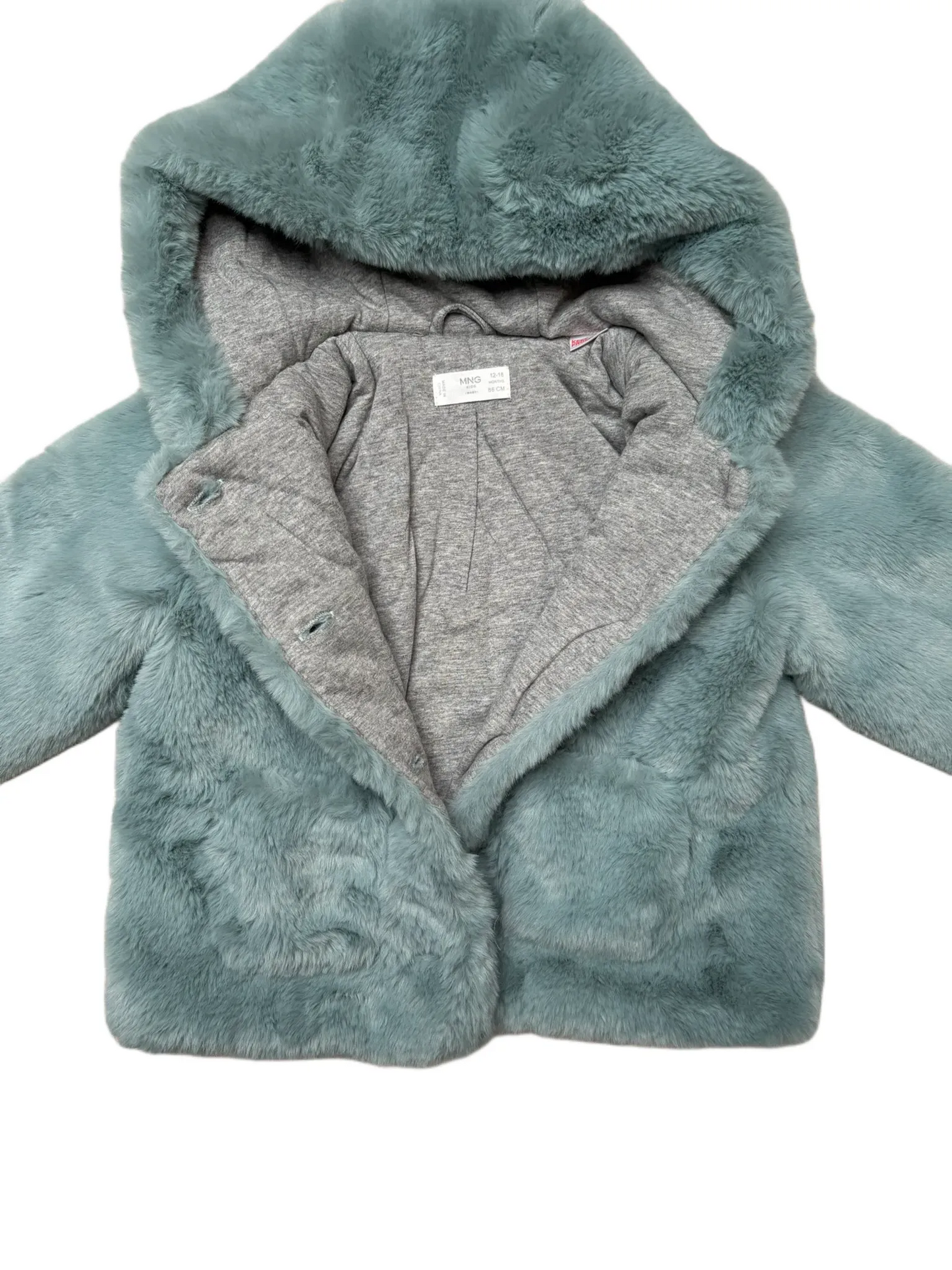 Mango Kids Blue Coat (12-18M)