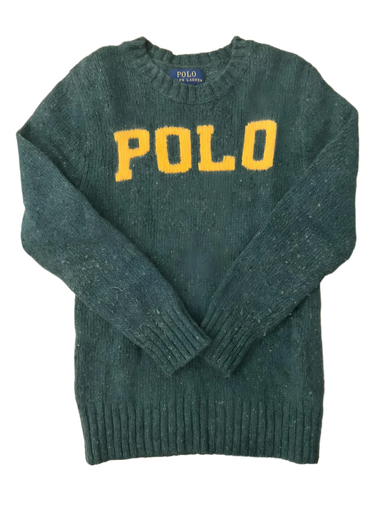 Polo Ralph Lauren Green Sweater (7Y)