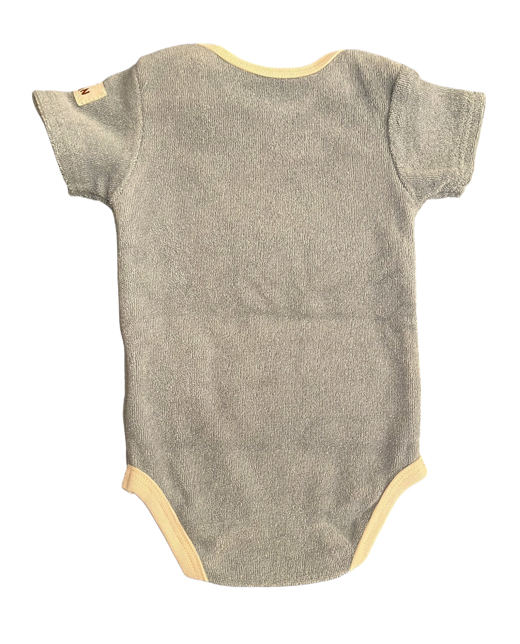 Souris Mini Blue Terrycloth Short Sleeved Bodysuit (0-3M)