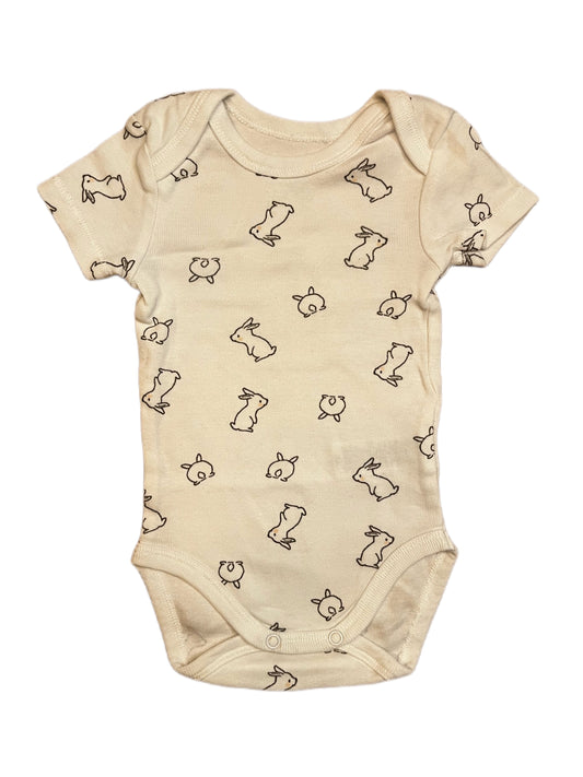 TEX baby Short-Sleeved Envelope Neck Bodysuit - Size 3 months, 59cm.